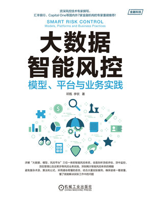 cover image of 大数据智能风控